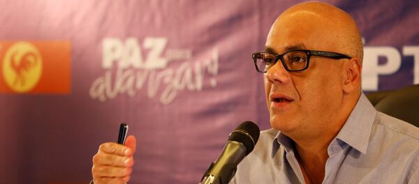 Jorge Rodríguez, presidente del comando de campaña oficialista de Venezuela, Zamora 200 - Sputnik Mundo