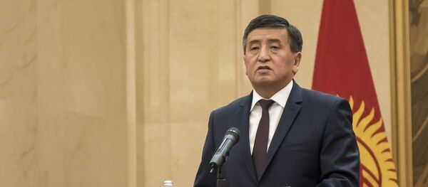 Sooronbái Zheenbékov, el nuevo presidente de Kirguistán - Sputnik Mundo