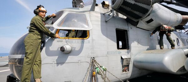 Un helicóptero CH-53E - Sputnik Mundo