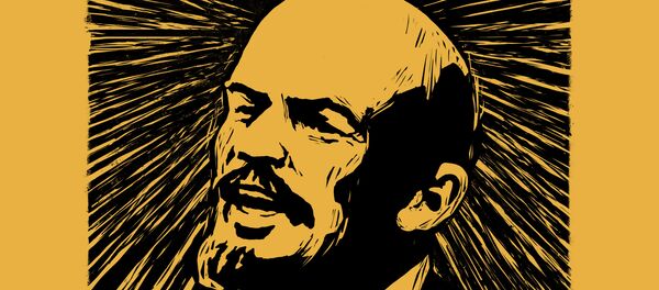 Arte sobre la colección Arsenal Lenin, de la editorial brasileña Boitempo - Sputnik Mundo