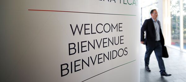 Negociación del TLCAN en Ottawa, Canadá - Sputnik Mundo