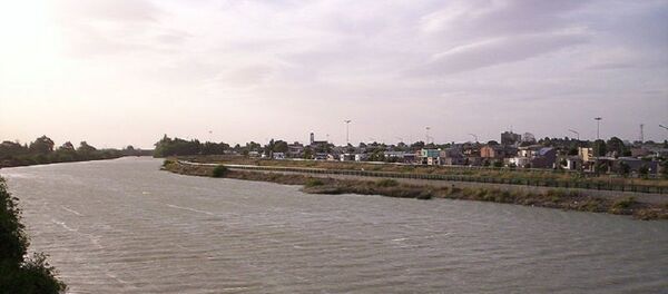 El río Chubut en Argentina - Sputnik Mundo