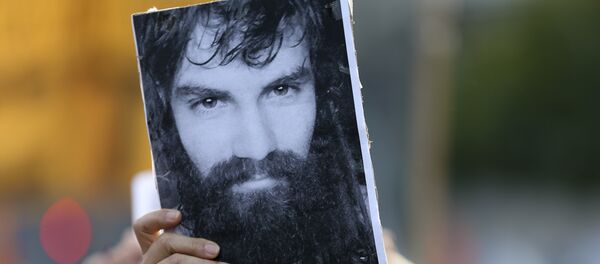Fotografía del activista argentino Santiago Maldonado - Sputnik Mundo