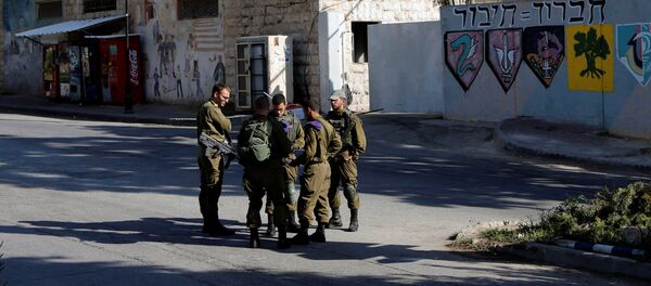 Soldados israelíes en Cisjordania Soldados israelíes en Cisjordania - Sputnik Mundo