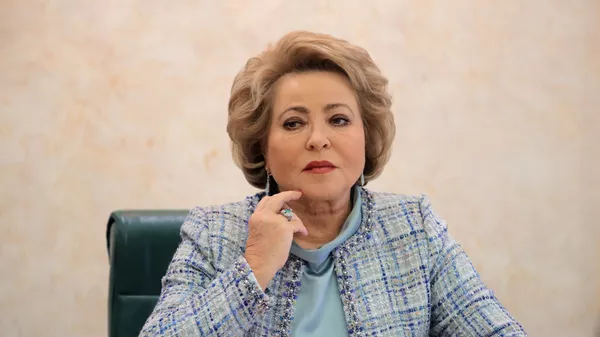 Valentina Matvienko, presidenta del Consejo de la Federación de Rusia - Sputnik Mundo