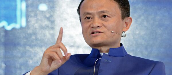 Jack Ma, fundador de Alibaba en el Foro Económico Internacional de San Petersburgo (SPIEF) 2015, Rusia - Sputnik Mundo