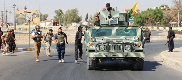 Los peshmerga en la ciudad de Kirkuk (archivo) - Sputnik Mundo