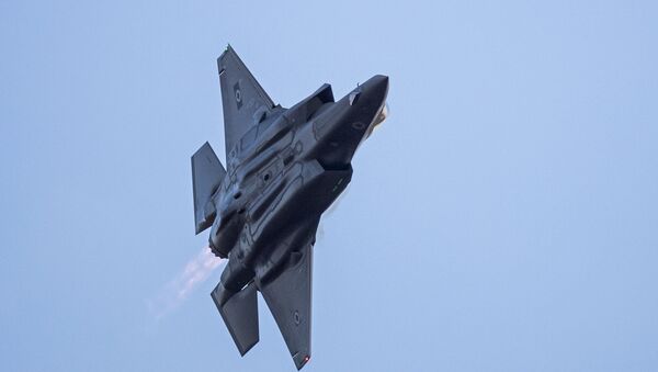 Un F-35 israelí - Sputnik Mundo