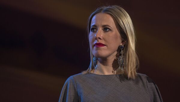 Ksenia Sobchak, periodista y presentadora de televisión, candidata presidencial - Sputnik Mundo