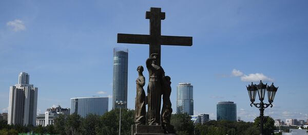 La Iglesia sobre la sangre de Ekaterimburgo La Iglesia sobre la sangre de Ekaterimburgo - Sputnik Mundo