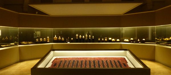 Sala con objetos de la cultura Quimbaya en Museo de América, Madrid Sala con objetos de la cultura Quimbaya en Museo de América, Madrid - Sputnik Mundo