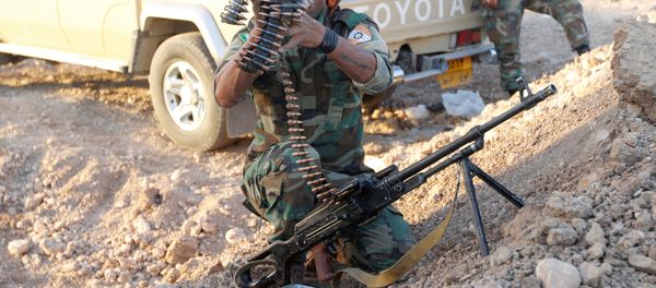 Los peshmerga en la ciudad de Kirkuk (archivo) Los peshmerga en la ciudad de Kirkuk (archivo) - Sputnik Mundo
