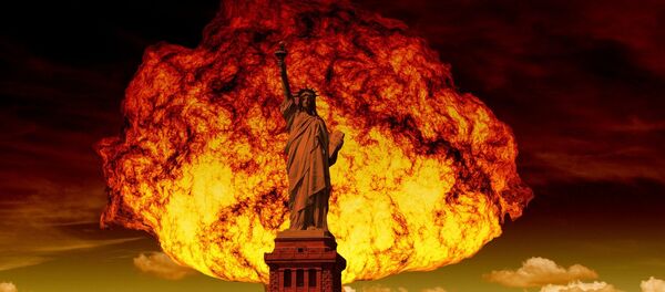 Una explosión nuclear (imagen ilustrativa) Una explosión nuclear (imagen ilustrativa) - Sputnik Mundo