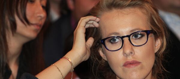 Ksenia Sobchak, periodista y presentadora de televisión, candidata presidencial Ksenia Sobchak, periodista y presentadora de televisión, candidata presidencial - Sputnik Mundo