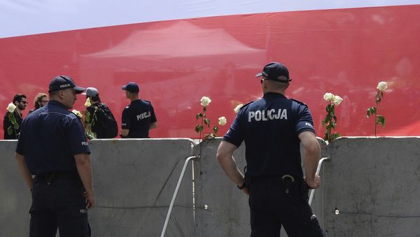 Policía de Polonia (archivo) Policía de Polonia (archivo) - Sputnik Mundo