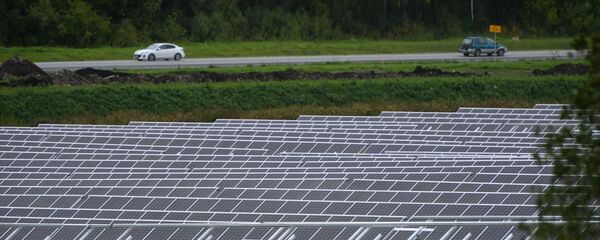 Una planta de energía solar - Sputnik Mundo