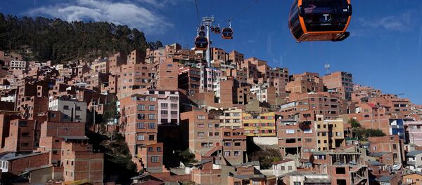 La ciudad de La Paz, Bolivia La ciudad de La Paz, Bolivia - Sputnik Mundo