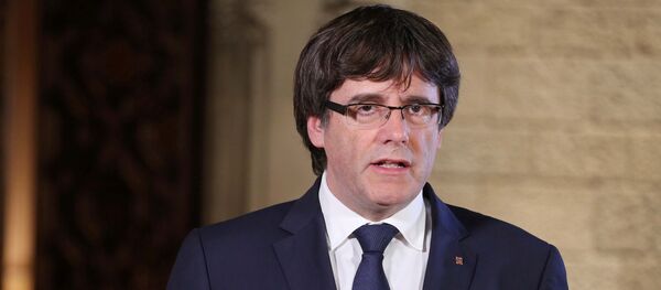 Carles Puigdemont, expresidente del Gobierno de Cataluña - Sputnik Mundo