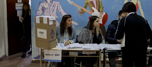 Jornada de las elecciones presidenciales argentinas (2017) - Sputnik Mundo