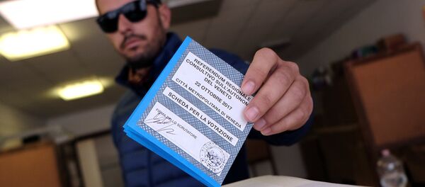 El referéndum en Véneto - Sputnik Mundo