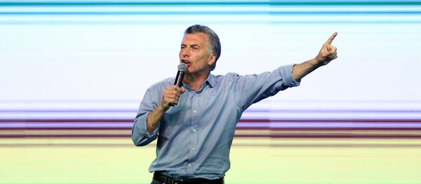Mauricio Macri, presidente de Argentina - Sputnik Mundo