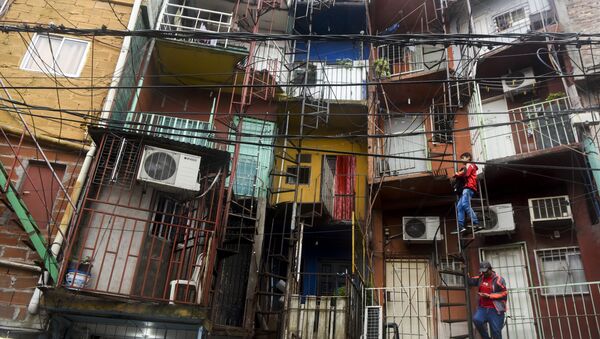 Residencias en la Villa 31, barrio de Buenos Aires, Argentina - Sputnik Mundo