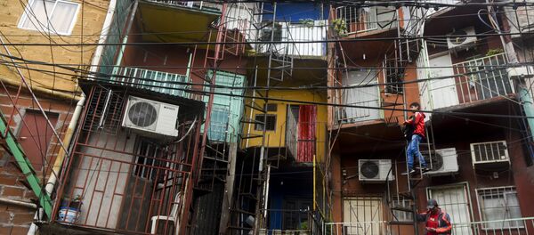 Residencias en la Villa 31, barrio de Buenos Aires, Argentina - Sputnik Mundo