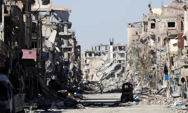 Las ruinas de Al Raqa, nueva muestra del 'doble rasero' de EEUU Las ruinas de Al Raqa, nueva muestra del 'doble rasero' de EEUU - Sputnik Mundo