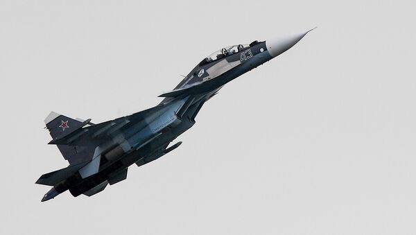 El caza ruso Su-30SM - Sputnik Mundo