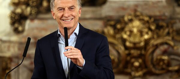 Mauricio Macri, presidente de Argentina - Sputnik Mundo