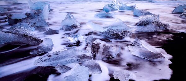 La superficie del mar congelada (imagen ilustrativa) La superficie del mar congelada (imagen ilustrativa) - Sputnik Mundo