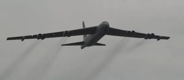 Un bombardero estadounidense B-52 (imagen referencial) Un bombardero estadounidense B-52 (imagen referencial) - Sputnik Mundo