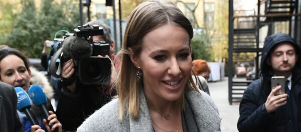 Ksenia Sobchak, periodista y presentadora de televisión, candidata presidencial Ksenia Sobchak, periodista y presentadora de televisión, candidata presidencial - Sputnik Mundo