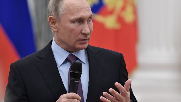 Vladímir Putin, presidente de Rusia - Sputnik Mundo