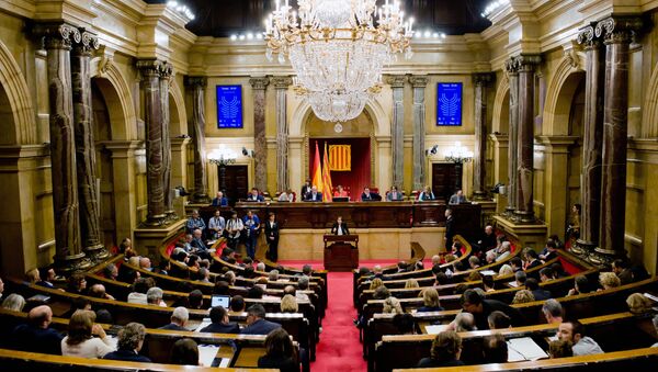 El Parlamento de Cataluña - Sputnik Mundo