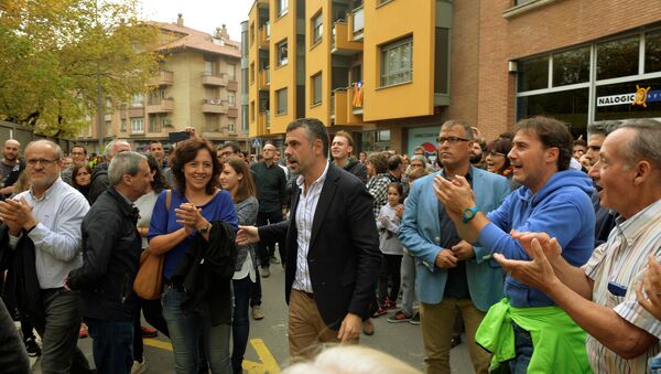 El consejero de Empresa del Gobierno catalán, Santi Vila - Sputnik Mundo