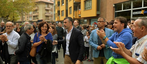 El consejero de Empresa del Gobierno catalán, Santi Vila - Sputnik Mundo