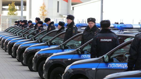 Lada Granta de Rosgvardia - Sputnik Mundo