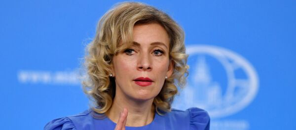 María Zajárova, portavoz del Ministerio de Asuntos Exteriores de Rusia - Sputnik Mundo