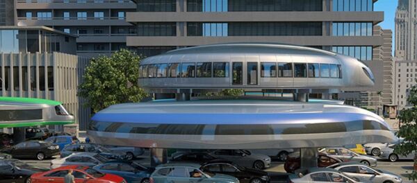 El tren giroscópico diseñado por el ingeniero ruso Dajir Semiónov - Sputnik Mundo