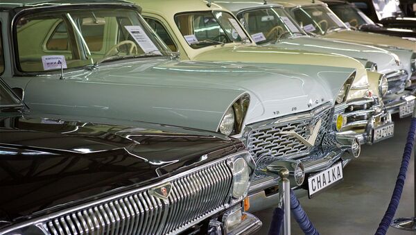 Los coches soviéticos (imagen referencial) - Sputnik Mundo