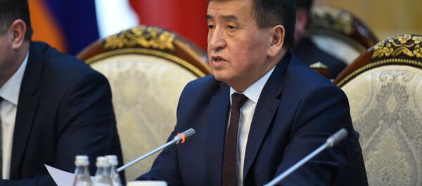 Sooronbái Zheenbékov, el nuevo presidente de Kirguistán - Sputnik Mundo