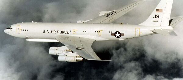 Un avión militar estadounidense Grumman E-8 Joint STARS (archivo) - Sputnik Mundo