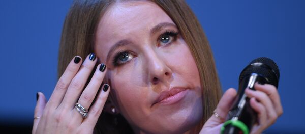 Ksenia Sobchak, periodista y presentadora de televisión, candidata presidencial Ksenia Sobchak, periodista y presentadora de televisión, candidata presidencial - Sputnik Mundo