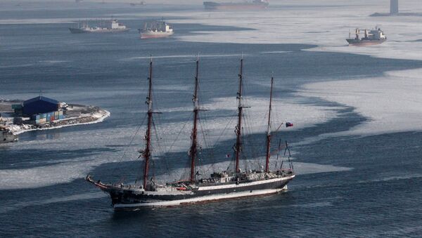 Barco escuela ruso Sedov (archivo) - Sputnik Mundo