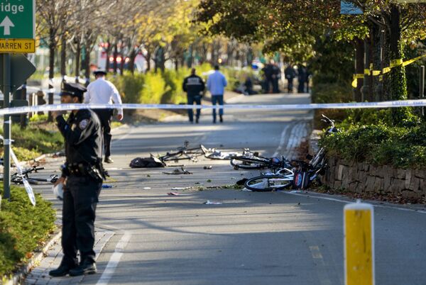 Atentado en Nueva York: imágenes desde el lugar de la tragedia - Sputnik Mundo