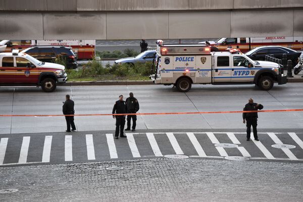 Atentado en Nueva York: imágenes desde el lugar de la tragedia - Sputnik Mundo