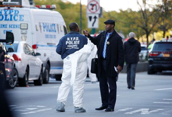 Atentado en Nueva York: imágenes desde el lugar de la tragedia - Sputnik Mundo