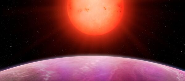 La impresión artística de la salida del sol vista del planeta NGTS-1b - Sputnik Mundo