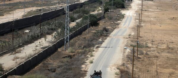 Frontera entre la Franja de Gaza y Egipto en Rafah - Sputnik Mundo